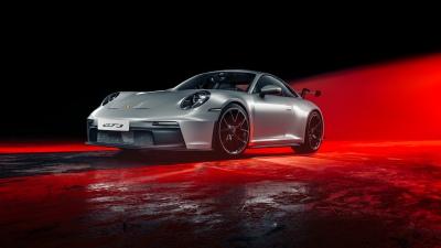 Porsche 911 GT3, Red Light, Sports cars