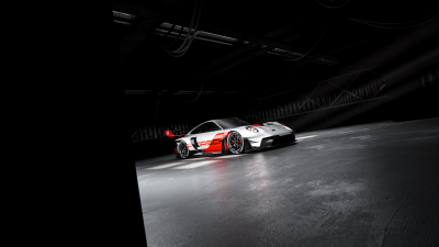 Porsche 911 GT3 R rennsport, Dark aesthetic, Race cars, Dark background