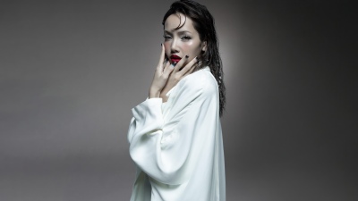 Lisa, Grey background, V Magazine, 5K, Fashion