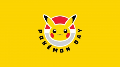 Pokémon Day, Minimalist, Yellow background