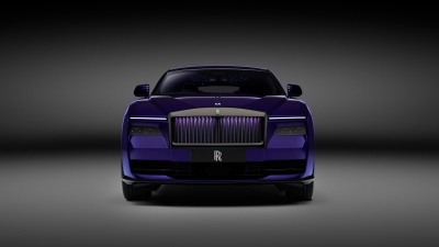 Rolls-Royce Black Badge Spectre, Aesthetic, 2025, Dark background, 5K, 8K