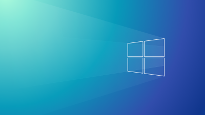 Windows 10, Gradient background, Minimal, 5K