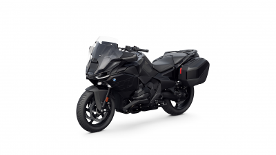 BMW R 1300 RT Triple Black, 2025, Touring bike, BMW R 1300 RT, White background
