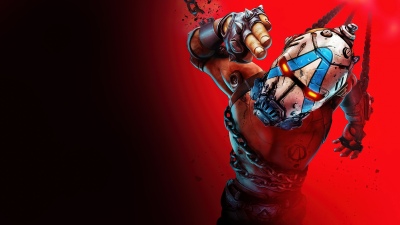 Borderlands 4, Textless, 2025 Games, PC Games, PlayStation 5, Xbox Series X and Series S, Red background