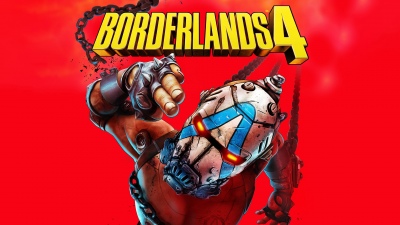 Borderlands 4, Red background, 2025 Games, PC Games, PlayStation 5, Xbox Series X and Series S