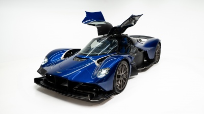 Aston Martin Valkyrie, 8K, Hybrid sports car, 5K, White background