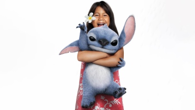 Maia Kealoha, Lilo Pelekai, Lilo & Stitch, 2025 Movies, 5K, 8K, White background, Walt Disney Animation, Disney movies