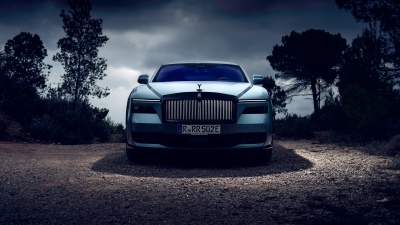 Rolls-Royce Black Badge Spectre, Monteverde, 5K, 8K, Dark aesthetic