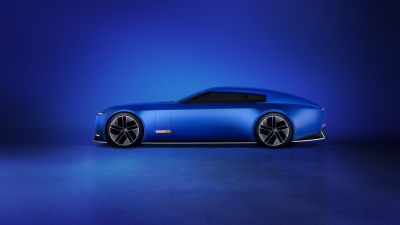 Jaguar Type 00, French Ultramarine, Concept cars, 5K, 8K, Blue aesthetic