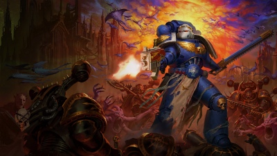 Warhammer 40000: Boltgun, Key Art, Video Game, Warhammer 40K