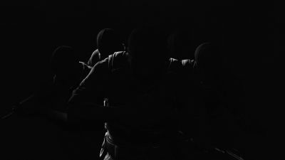 CS GO, Counter-Strike: Global Offensive, Phoenix Team, Phoenix Connection, Black background, Pitch Black