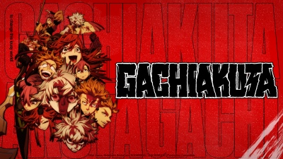 Gachiakuta, Anime poster, Manga series, Rudo Surebrec, 2025 series, Anime series, Red background