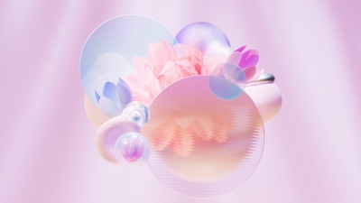 Pastel colors, Floral designs, Pastel pink, Pink background, Pastel gradient, Pink aesthetic, Translucent