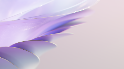 Purple abstract, Flow, Modern, Light Backgrounds, Microsoft Design