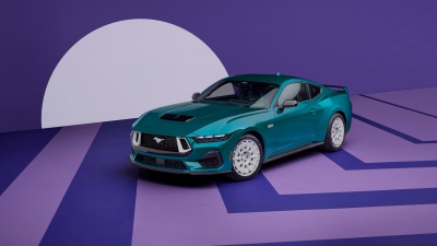 Ford Mustang GT FX Package, 2026, 5K, Sports cars, Purple aesthetic