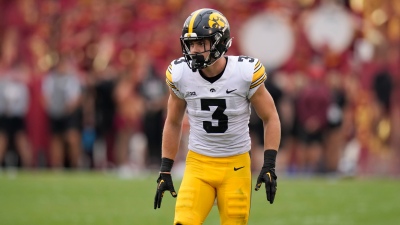 Cooper DeJean, 8K, American football player, 5K, Iowa Hawkeyes