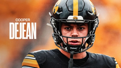 Cooper DeJean, American football player, 5K, Iowa Hawkeyes