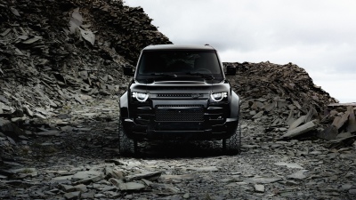 Land Rover Defender OCTA Black, 2025, 5K, 8K, Black cars