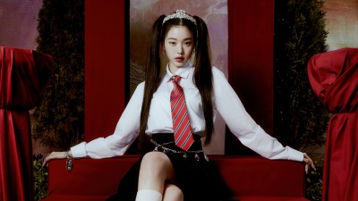 Jang Wonyoung, Love Dive (IVE), 5K, K-pop idol, Schoolgirl, Tiara