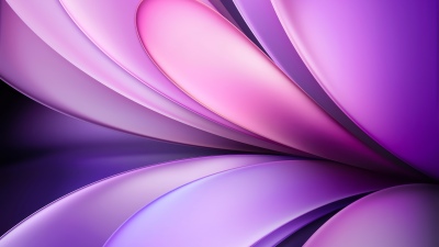 Pink abstract, Vivo Pad, Gradient Abstract, Curves, Modern, 5K, Stock, Pink aesthetic
