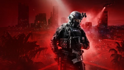 Ready or Not, Game poster, Video Game, SWAT, Red background, 2025 Games