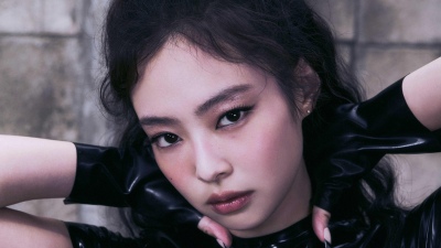 Jennie - JUMP, Portrait, Blackpink, K-Pop singers, Latex, 5K