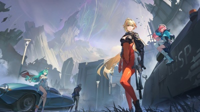 Fate Trigger: The Novita, Blue Poison, 8K, 5K, Video Game, 2025 Games, Anime girl, Anime game