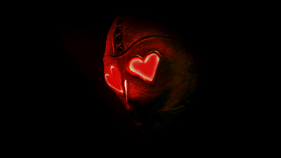 Heart Eyes, 2025 Movies, Dark background, Red hearts, Horror Movies