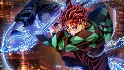 Demon Slayer: Kimetsu No Yaiba Infinity Castle, 5K, Tanjiro Kamado, Water Breathing, Anime movie