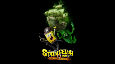 The SpongeBob Movie: Search for SquarePants, Black background, 5K, 2026 Movies, Animation movies
