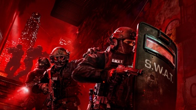 SWAT, Ready or Not, Video Game, Red background, 2025 Games