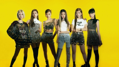 IVE (K-pop), 8K, Yellow background, An Yujin, Gaeul, Rei (IVE), Jang Wonyoung, Liz (IVE), Leeseo, 5K