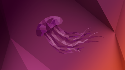 Ubuntu 22.04.5 LTS (Jammy Jellyfish), Stock, Abstract background, Purple abstract, ubuntu