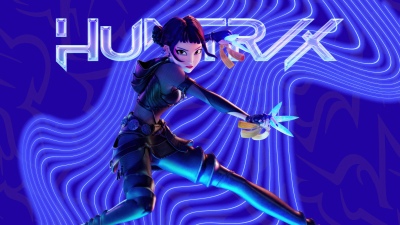 Zoey (Huntrix), Blue aesthetic, 5K, KPop Demon Hunters