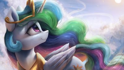 Princess Celestia, My Little Pony Friendship is Magic, Rainbow colors