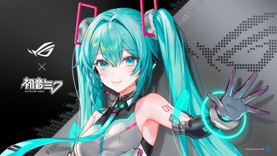 Hatsune Miku, ASUS ROG, Anime girl