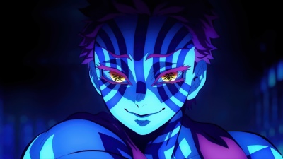 Akaza (Infinity Castle), Movie poster, Demon Slayer: Kimetsu No Yaiba Infinity Castle, Anime movie
