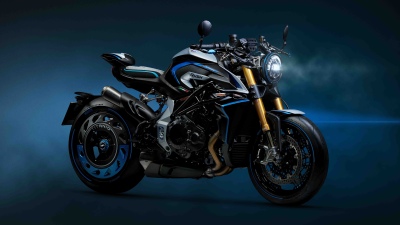 MV Agusta Rush Titanio, 2026, 5K, Motorcycle, Naked bikes, Dark blue