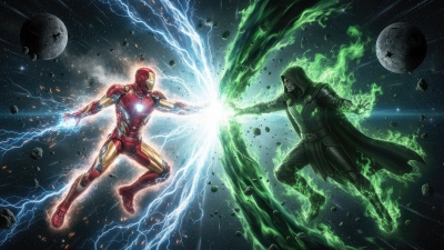 Iron Man vs Doctor Doom, 5K, Marvel Comics, Avengers: Doomsday, Iron Man, Doctor Doom