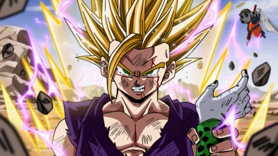 Gohan, Super Saiyan 2, Dragon Ball Z, 5K