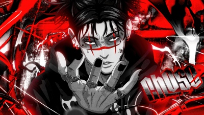 Choso, Red aesthetic, Jujutsu Kaisen, 5K