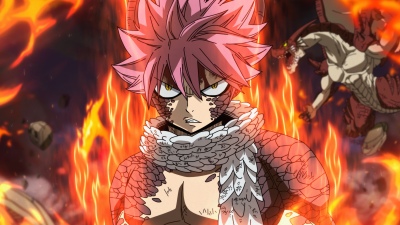 Natsu Dragneel, Fairy Tail, 5K, Fire effect, Dragon Slayer, Wizard