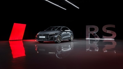Audi RS 3 Sedan, 2026, 5K, 8K, Dark background