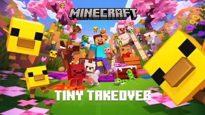 Minecraft, Tiny Takeover, 2026 Games, 5K