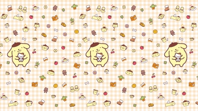 Pompompurin, 8K, Illustration, Cute cartoon, 5K, Sanrio