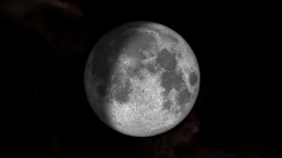 Moon, Dark background, Huawei MatePad Edge, Stock, 5K
