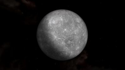 Planet Mercury, Dark background, Huawei MatePad Edge, Stock, 5K