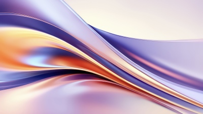 Abstract art, Fluidic, Gradient curves, Metallic, Honor MagicBook Pro, Stock, 5K