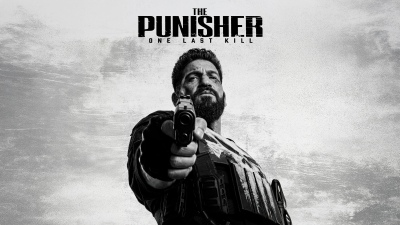 The Punisher: One Last Kill, Jon Bernthal, 2026 series, 5K, Black and White