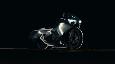 BMW Vision K18, Dark background, 2026, Concept bikes